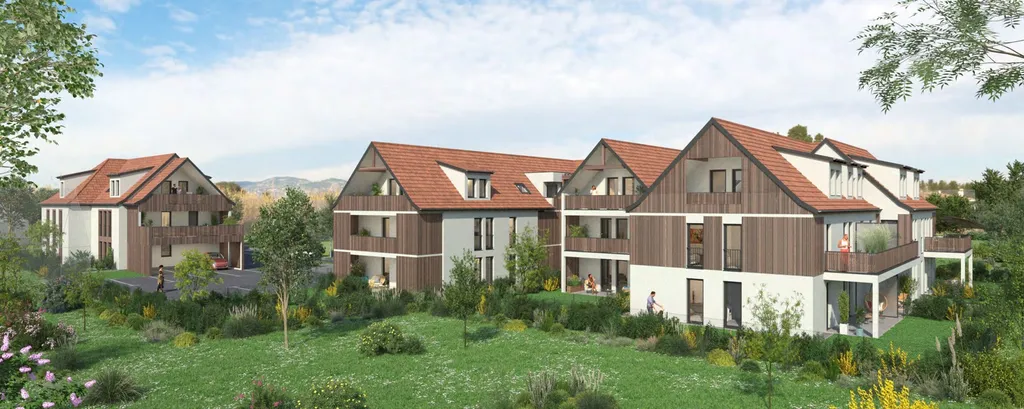 La nouvelle résidence à Meistratzheim 