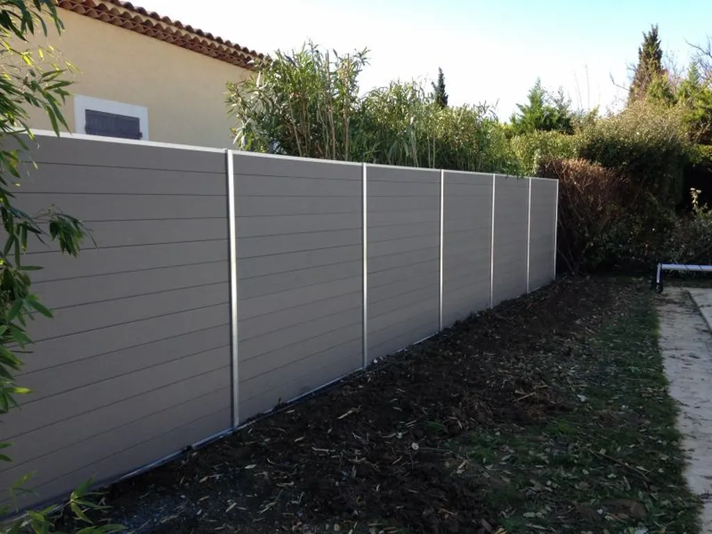 clôture composite à bouc bel air