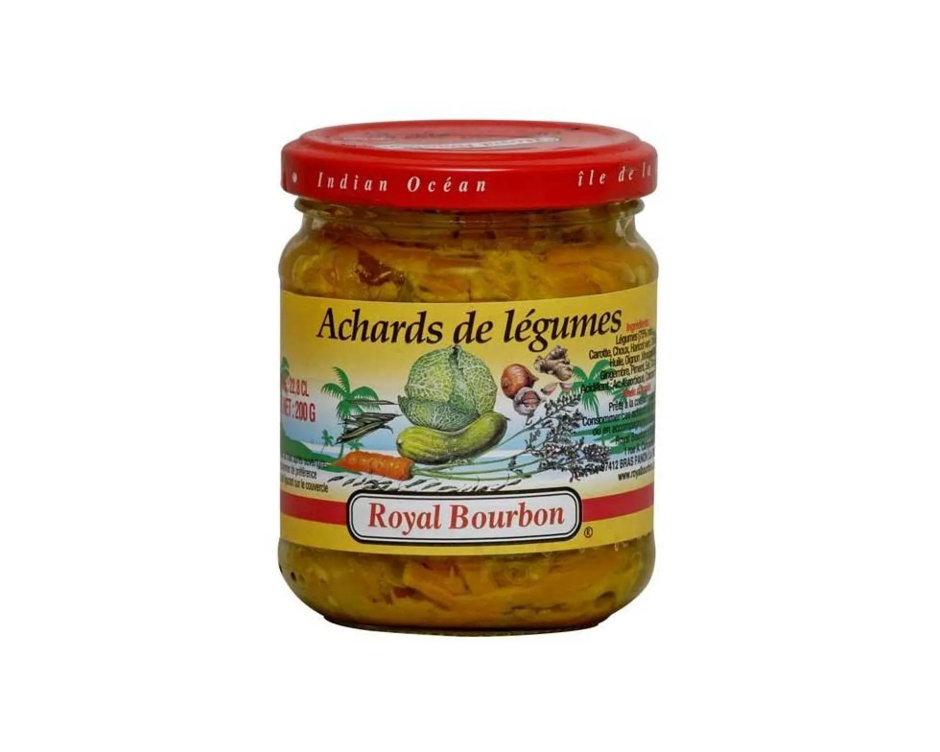 Achards de légumes Royal Bourbon Montpellier Le Crès