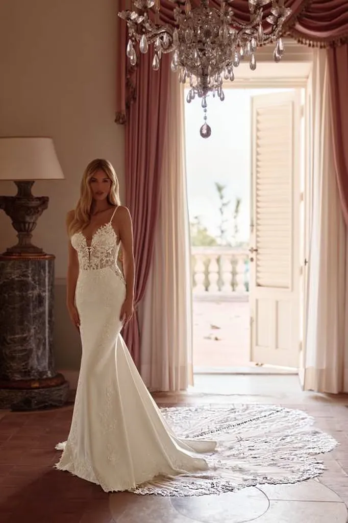 Robe de mariée sirène corset de lingerie Marseille rue Breteuil