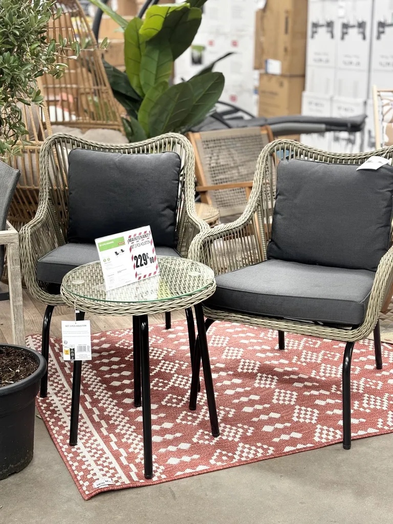 Magasin pour acheter un salon de jardin pas cher