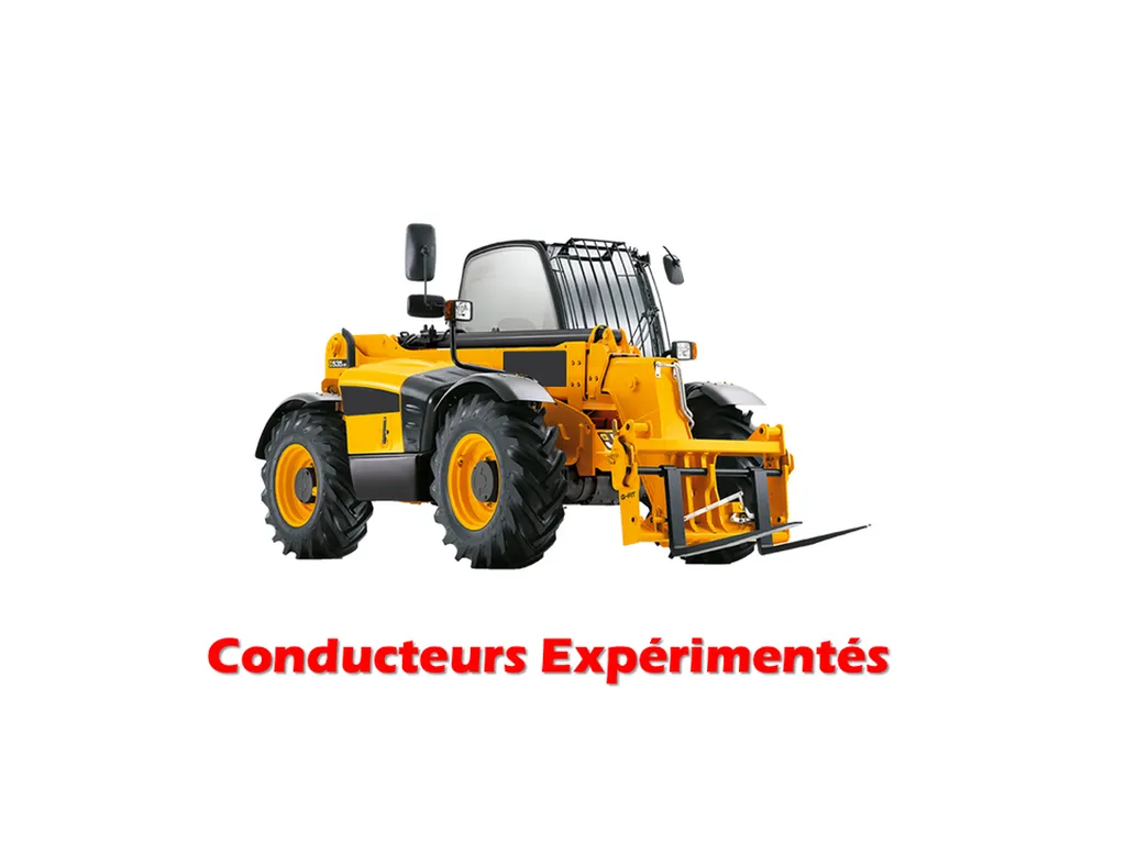 CACES® R482 Catégorie F - Chariots de manutention tout-terrain - Conducteurs expérimentés