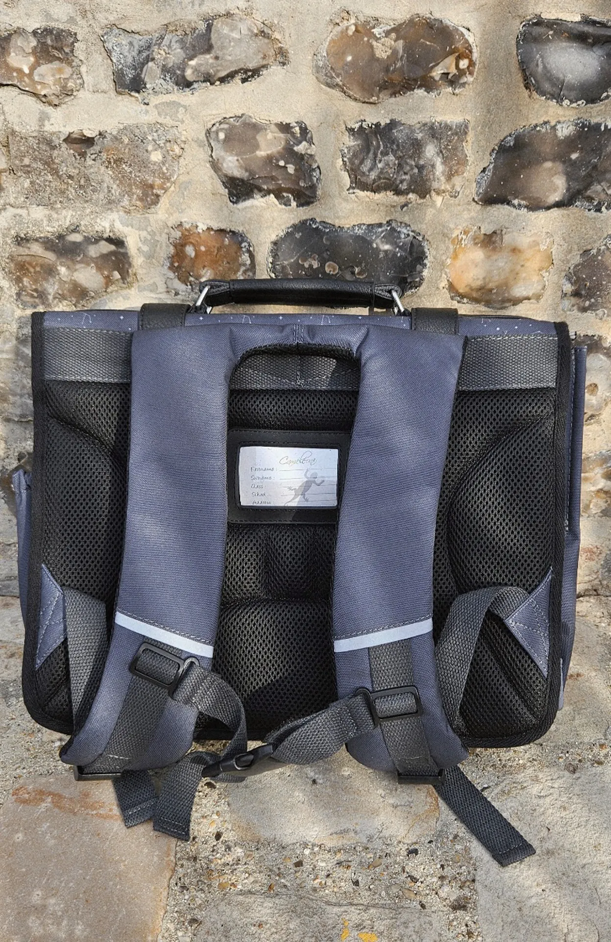 Cartable Caméléon 38 cm Grey Stellar chez Evasion à Eu