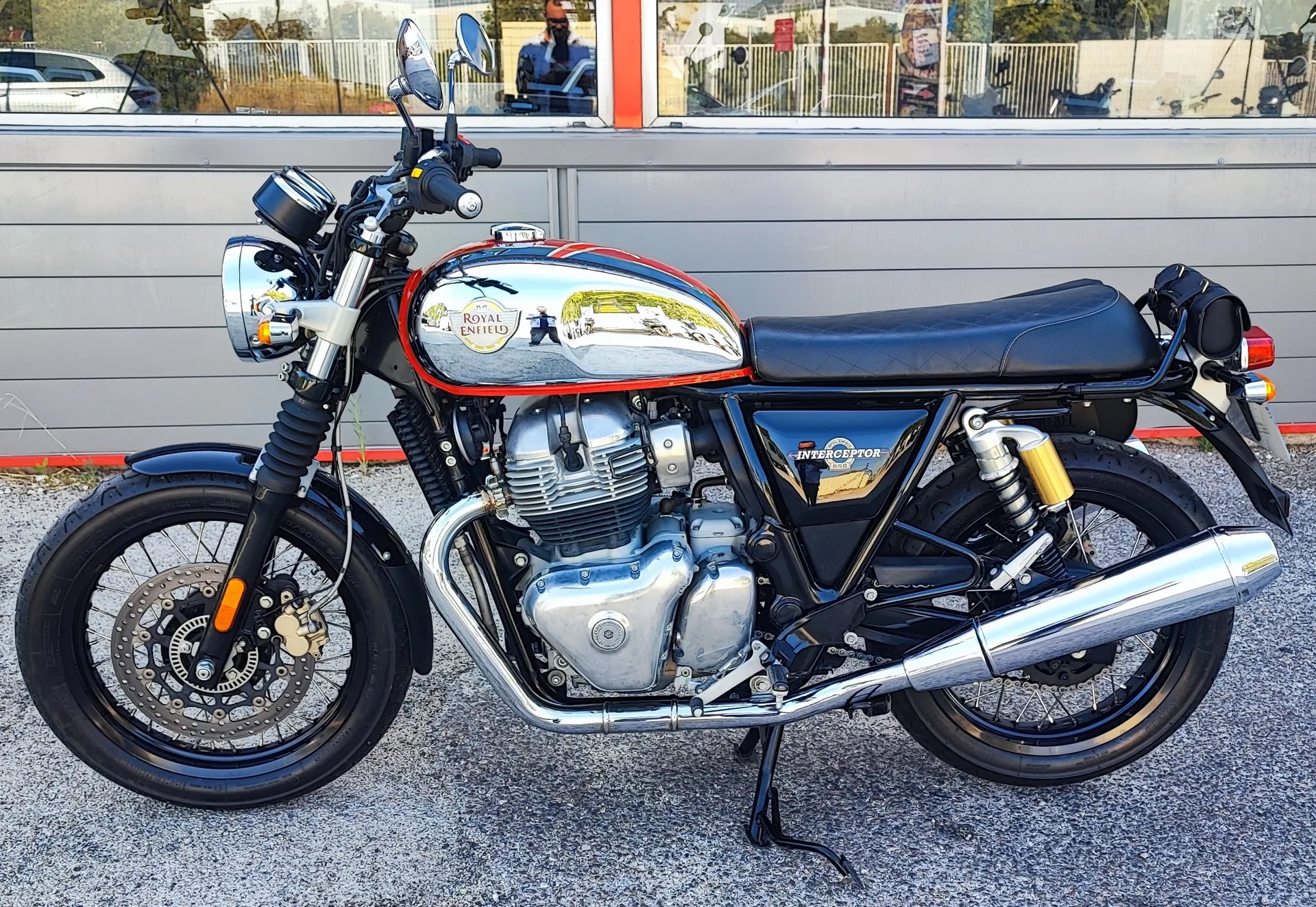 DEPOT VENTE ROYAL ENFIELD INTERCEPTOR 650 DU 08/2021 AVEC 7500 KM