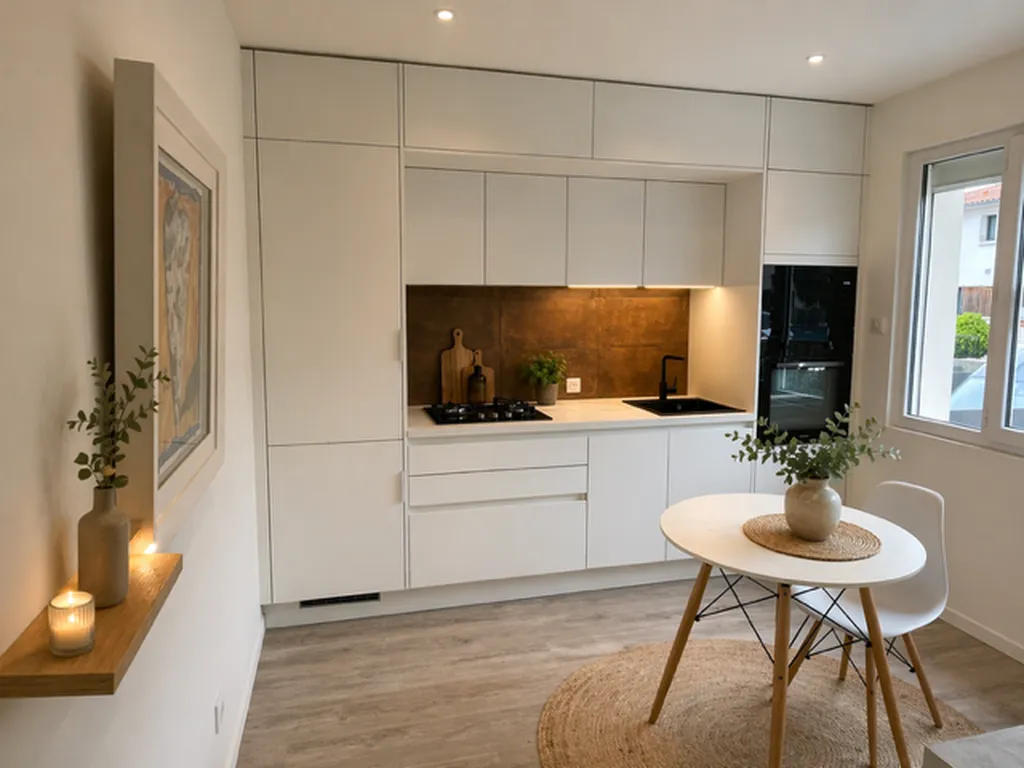 Rénovation complète d’une cuisine sur mesure à Toulouse quartier Sept-Deniers