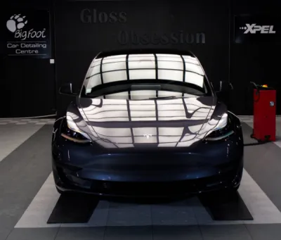 Tesla model 3 , tesla Rennes, tesla Nantes, traitement céramique Gtechniq