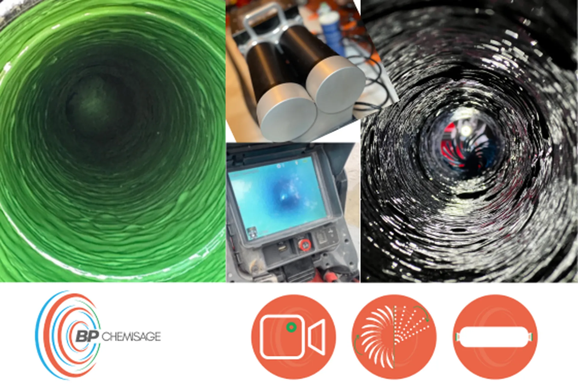 Chemisage canalisation packer inspection caméra réparation vaucluse 