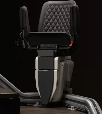 installation monte-escaliers tournant UP Stairlift par 3 Baies à Brignais (69)