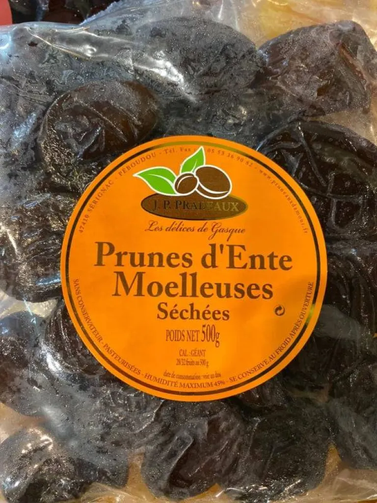 Prune d'Ente - Pruneaux Moelleux 