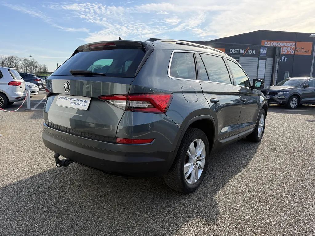 Vente Skoda Kodiaq d'occasion 7 places 4x4 Boîte Auto à La Frénaye proche de Rouen et Le Havre