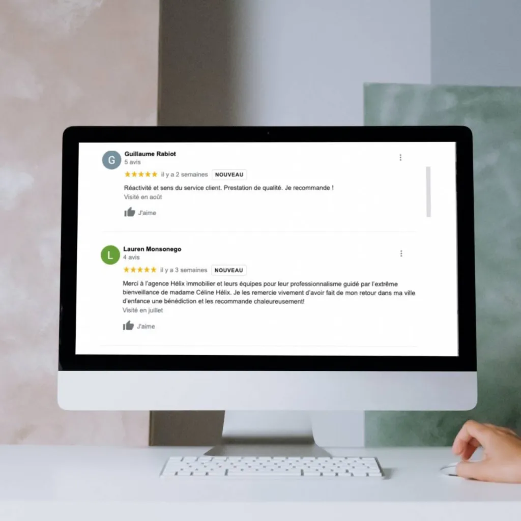 Avis de nos clients pour l'agence de Saint-Germain-en-Laye Helix Immobilier