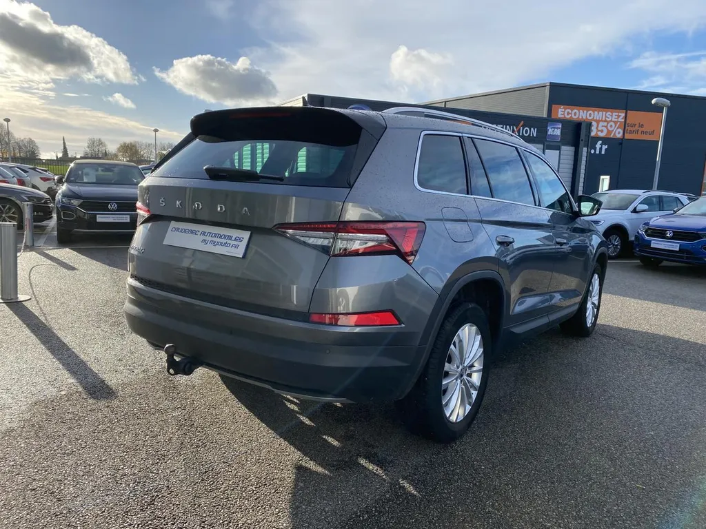 Skoda Kodiaq occasion proche Le Havre : SUV 7 places diesel automatique disponible chez Caudebec Automobiles Normandie
