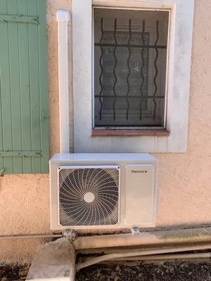 Installation climatisation réversible Thermor Nagano à Roquevaire