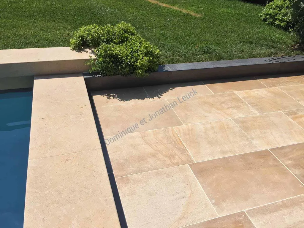 Dalles en pierre de Bourgogne type Beauval