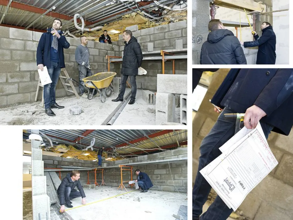 Intakt suivi de chantier pour l'Appart Fitness