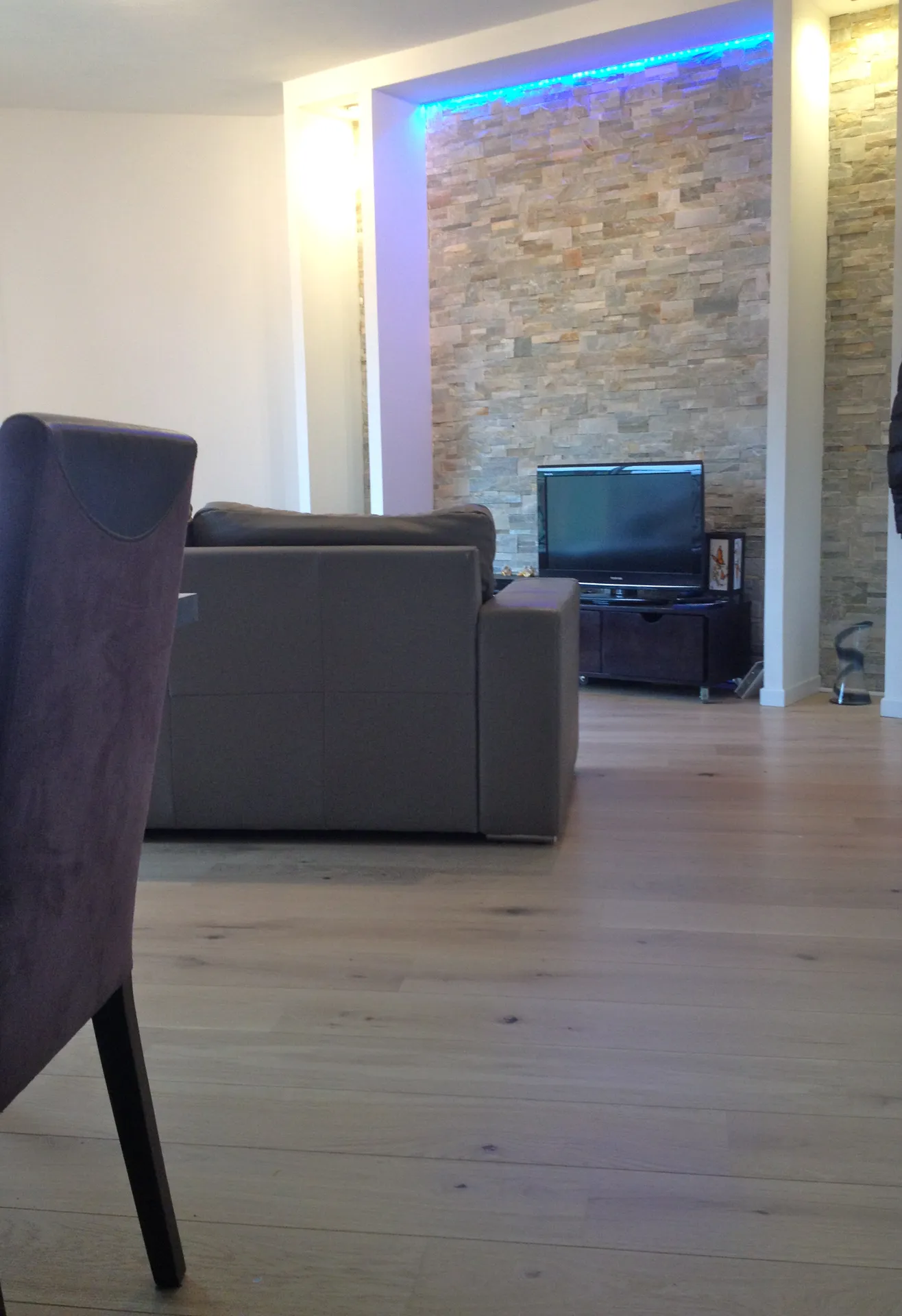 Pose de parquet chêne huilé blanchi à Rousset Bouche du rhone