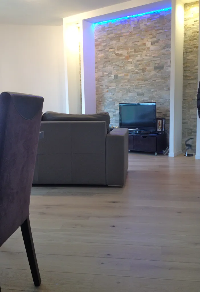 Pose de parquet chêne huilé blanchi à Rousset Bouche du rhone