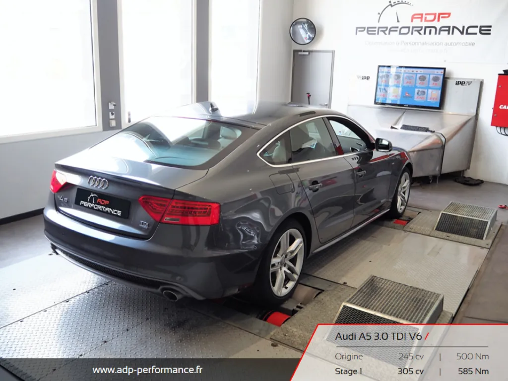 Reprogrammation moteur Plan de Campagne - Audi A5 Mk2 3.0 TDI V6 245 - ADP Performance