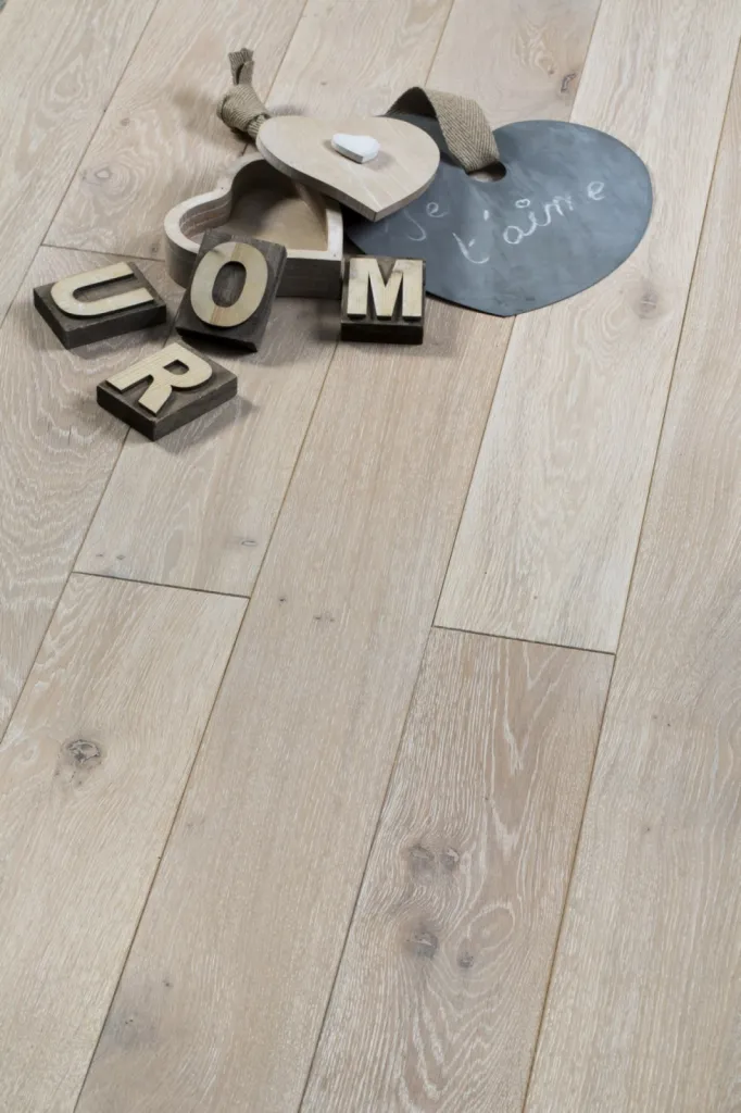 parquet blanc