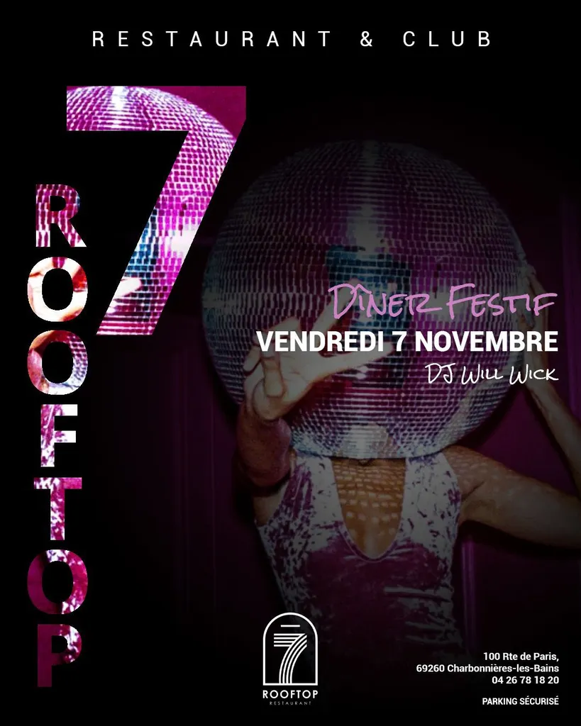 Moules-frites à volonté le midi et DJ Will Wick aux platines le soir