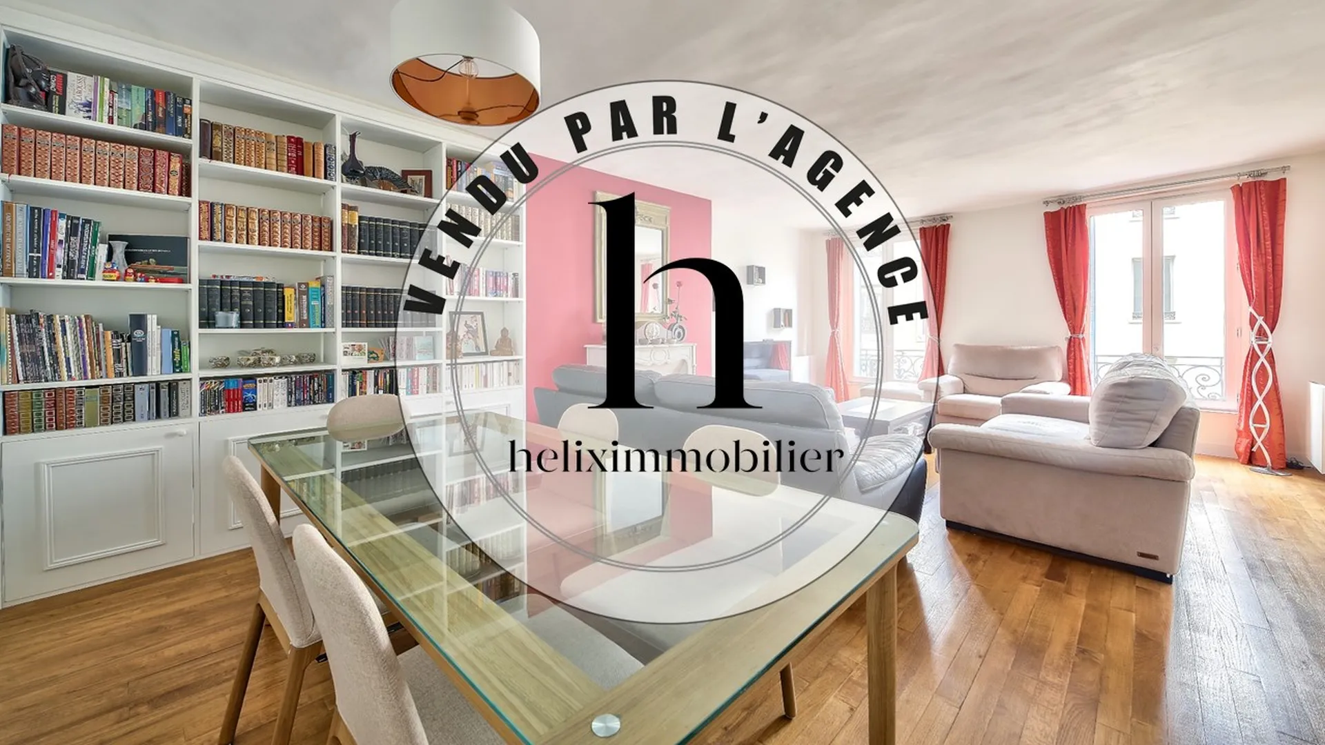 En exclusivité : Magnifique appartement traversant avec beaucoup de charme situé au coeur du centre ville de Saint Germain en Laye