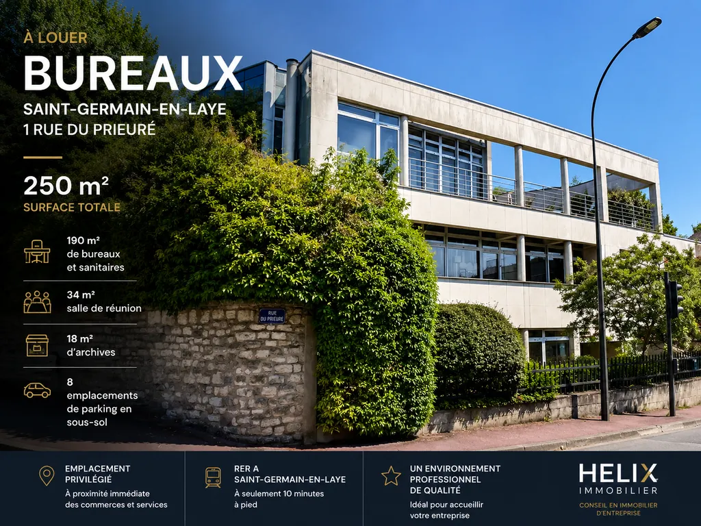 bureaux en lcoation à st germain 