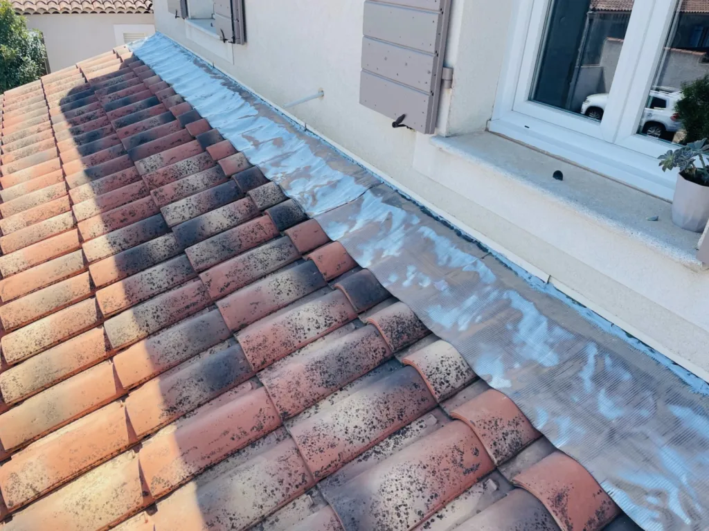 Rénovation de Solin de toiture sur Ensuès-la-Redonne 13820