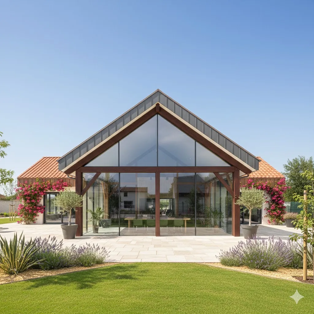 Aménagement d’un showroom en ossature bois sur mesure à Lattes