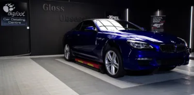 BMW Série 6 cabriolet pour un traitement céramique longue durée à saint avé près de vannes dans le Morbihan