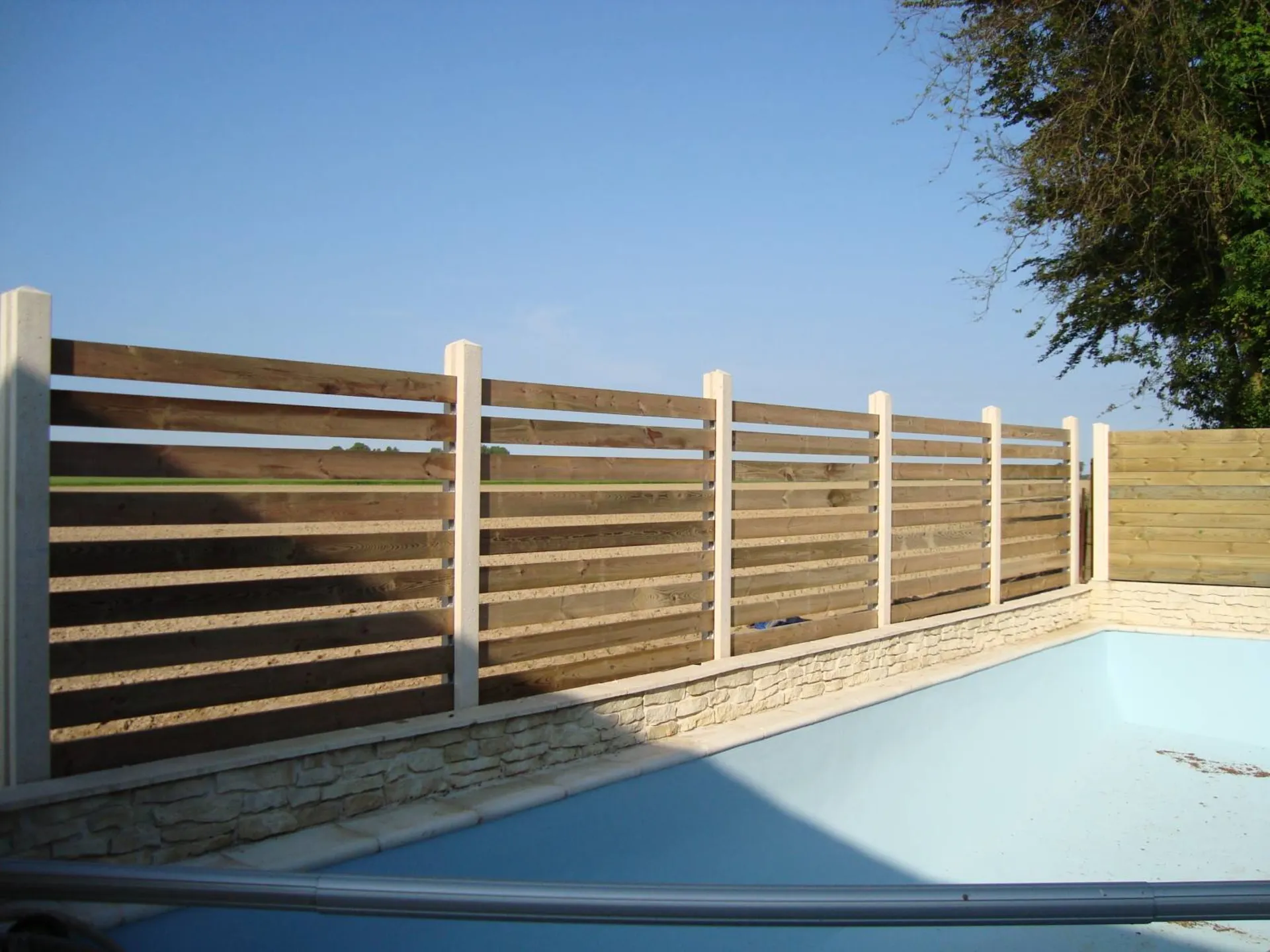 Conception d'une clôture semi ajourée en seine Maritime 76