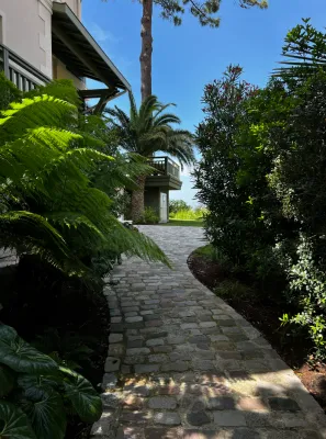 CRÉATION D'UN CHEMINEMENT DANS VOTRE JARDIN PAR LES PAYSAGES D'ANTOINE SUR LE BASSIN D'ARCACHON