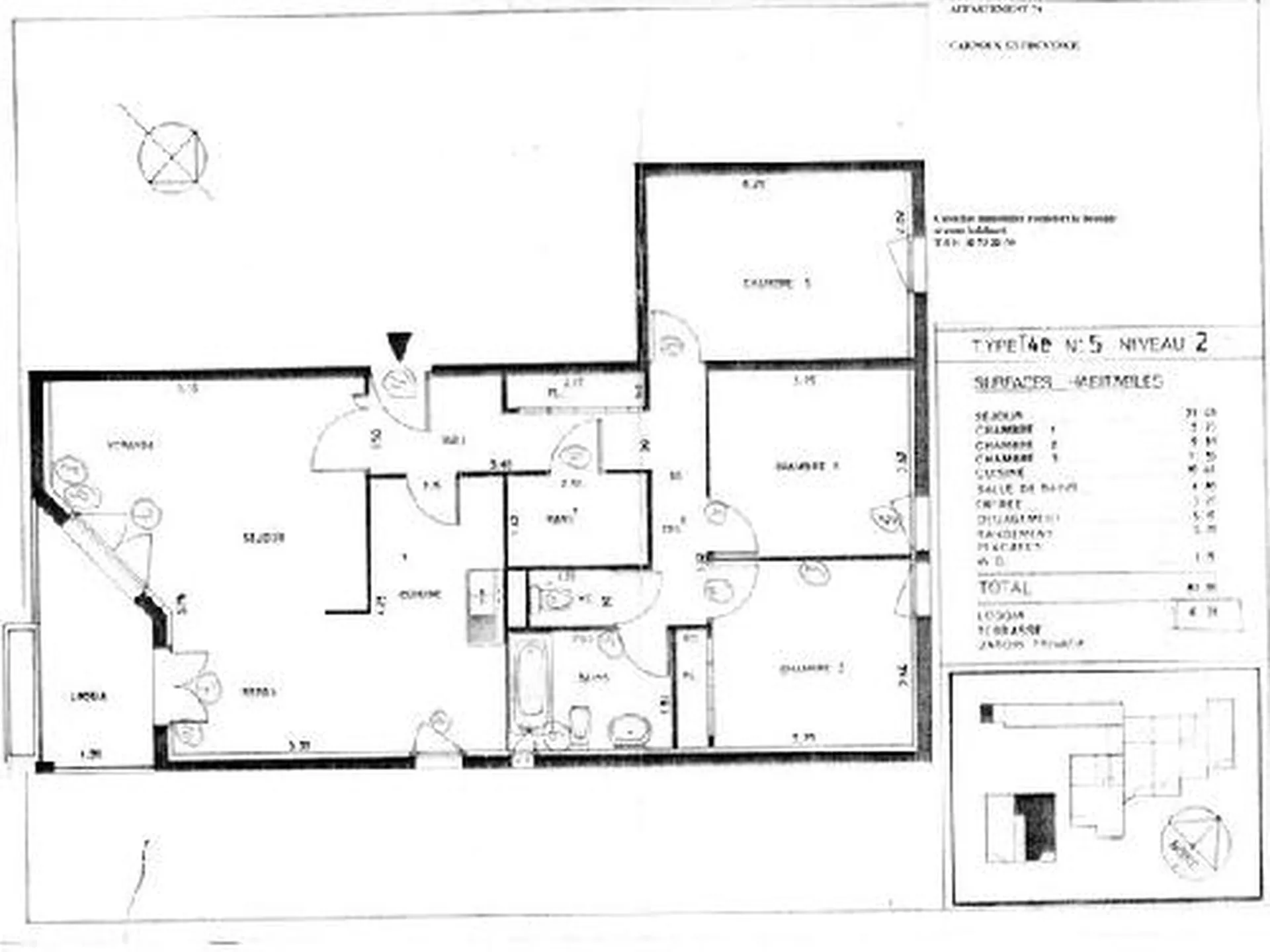 Vente appartement Carnoux en Provence T4 en dernier étage avec terrasse 