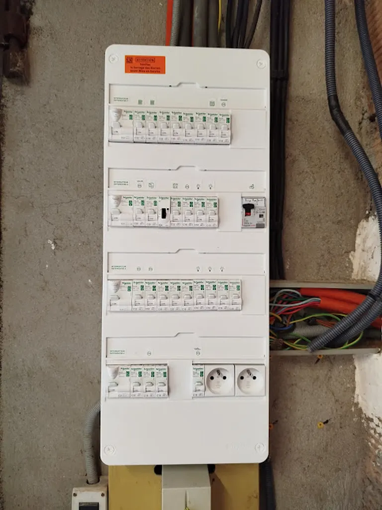 tableau électrique Schneider par infiny elec à ROUJAN