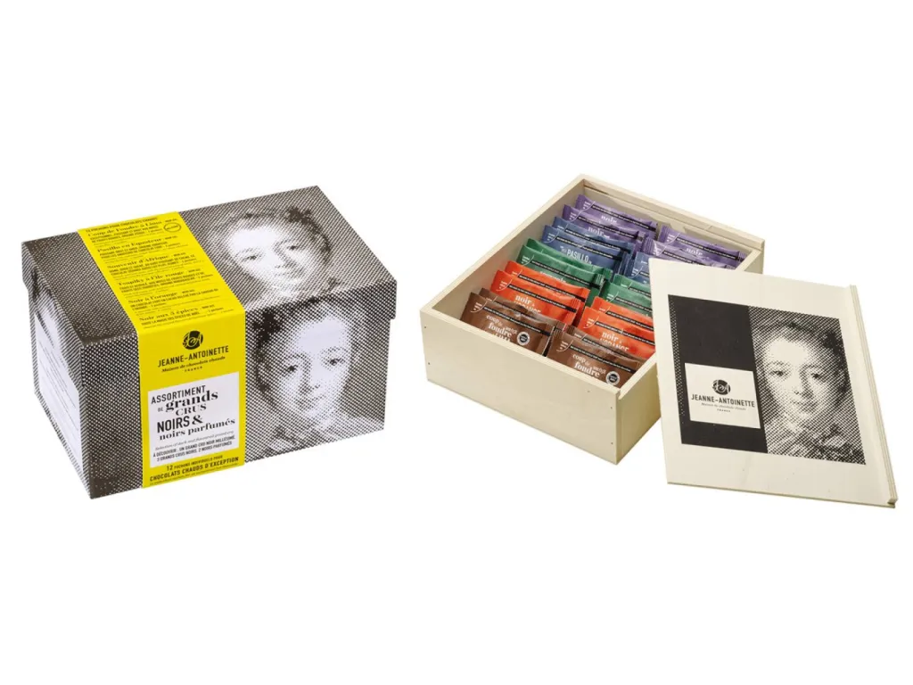  Jeanne-Antoinette Maison de chocolats chauds boite x12 coffret x20