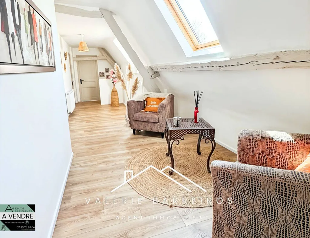 A vendre maison type Normande Longère de 148 m² et une dépendance habitable 67 m² sur LA LONDE 76500