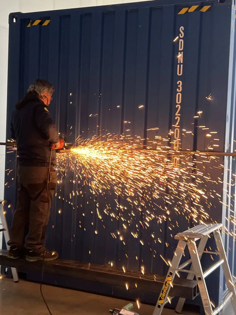 Pose de piscine container pour une maison à Souffelweyersheim dans le Bas-Rhin CLK