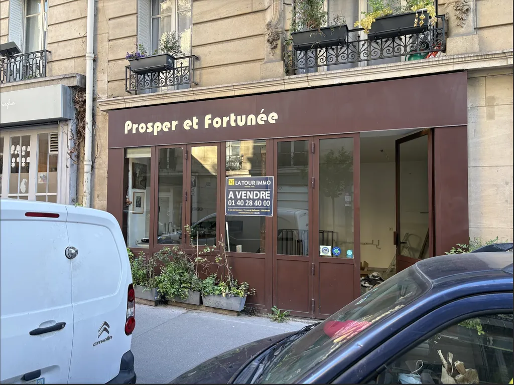 Vente - Boutique 50 m², Gobelins, Rue Broca 75005 PARIS
