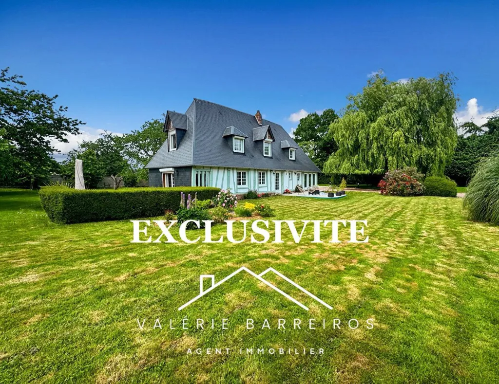A vendre maison type Normande Longère de 148 m² et une dépendance habitable 67 m² sur LA LONDE 76500