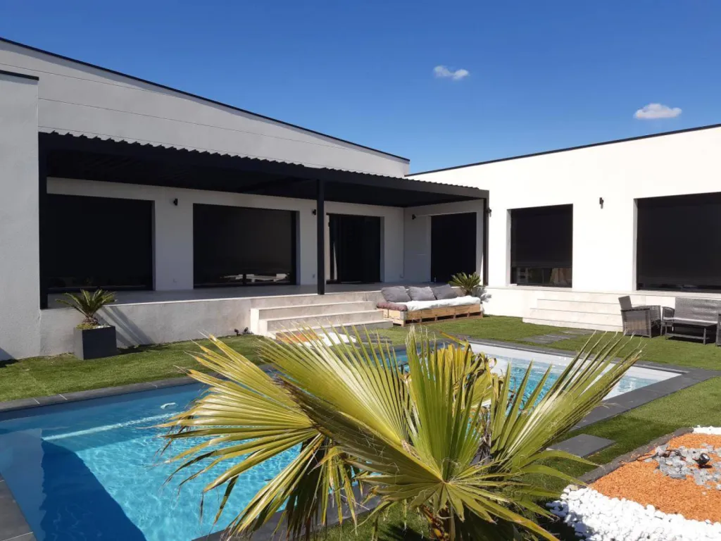 INSTALLATION PERGOLA à SALON DE PROVENCE (13)