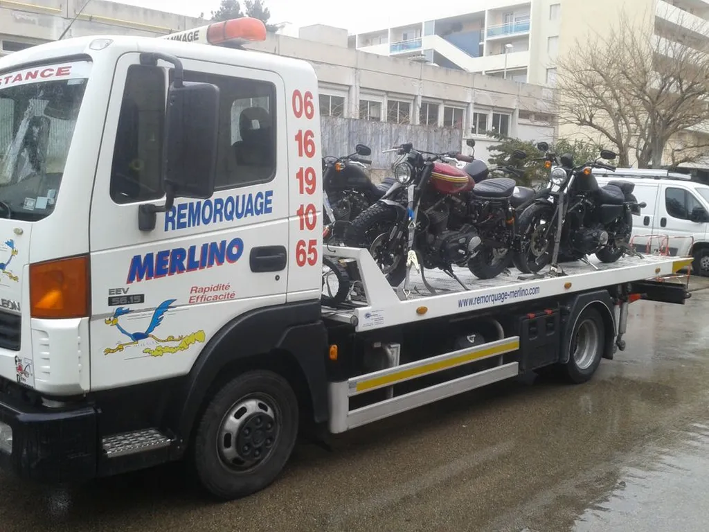 Remorquage de moto Marseille 