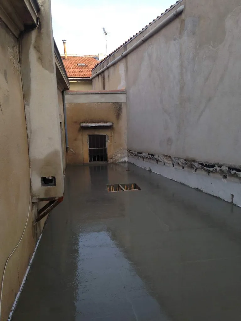 Réalisation d'un toit terrasse à Salon de Provence - plancher, isolation
