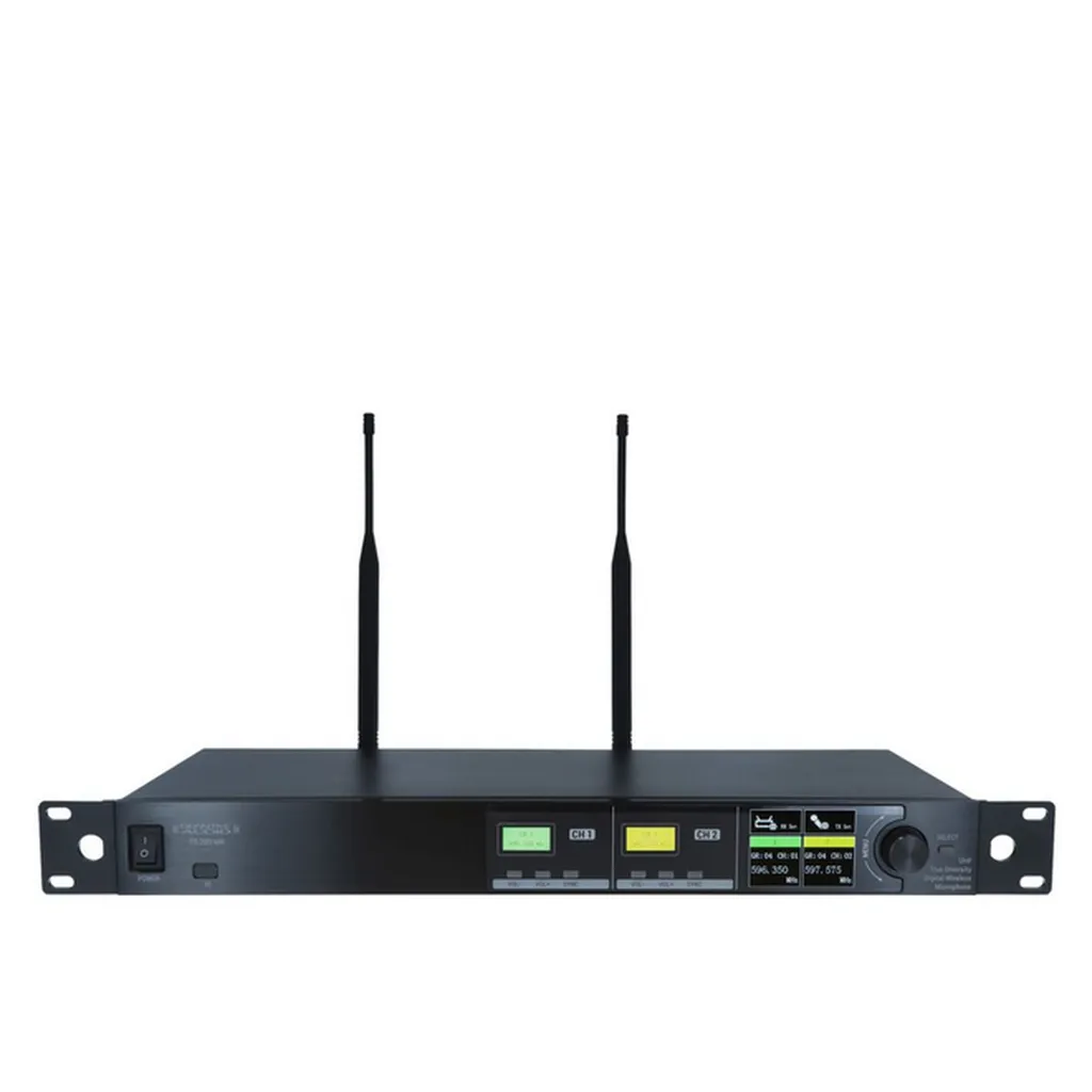 DEFINTIVE AUDIO TD 200 MH - Double Micro Main UHF - True Diversity Serie