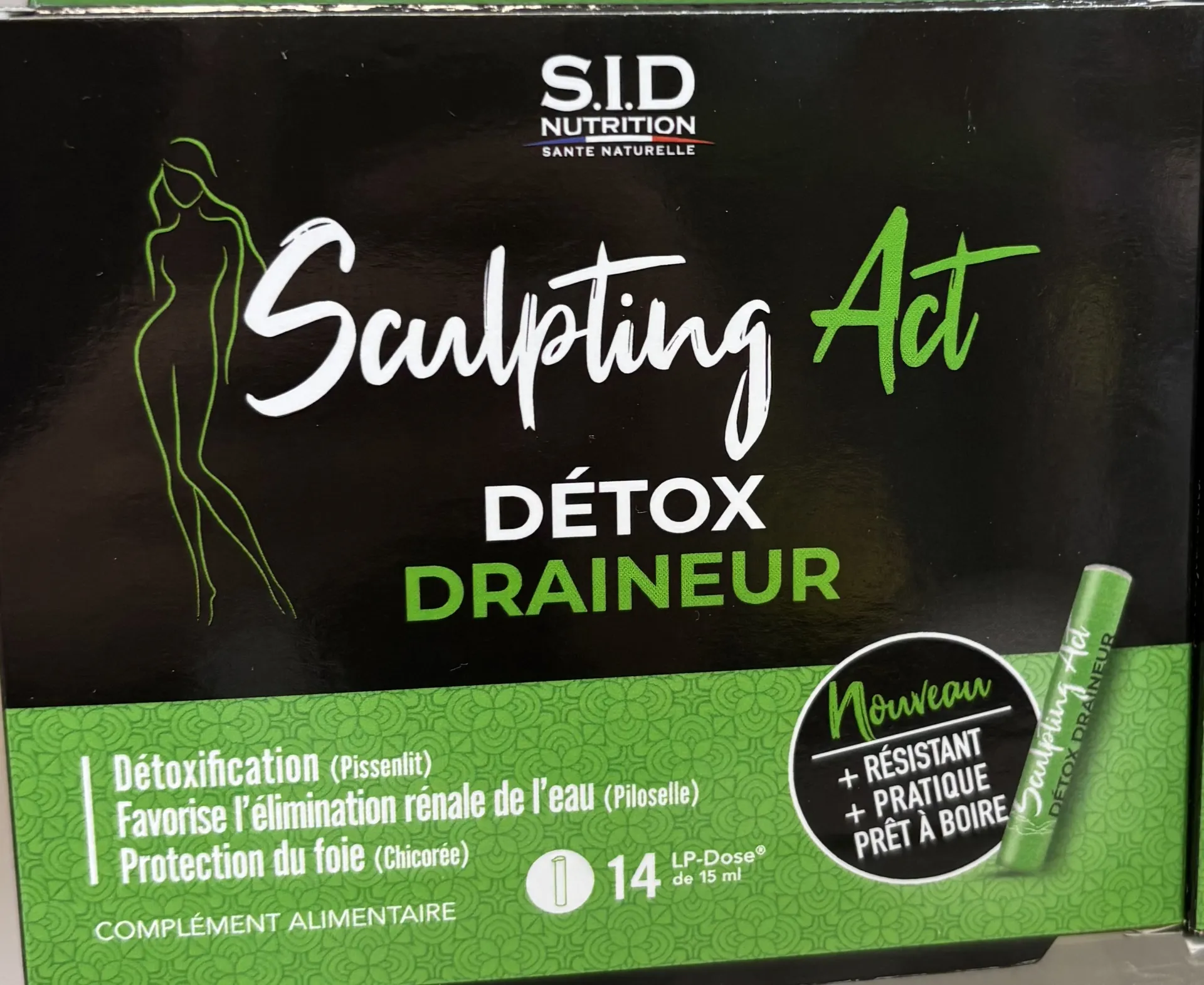 SID SUCULPTING ACT DETOX DRAINEUR PHARMACIE PANETTA 13012