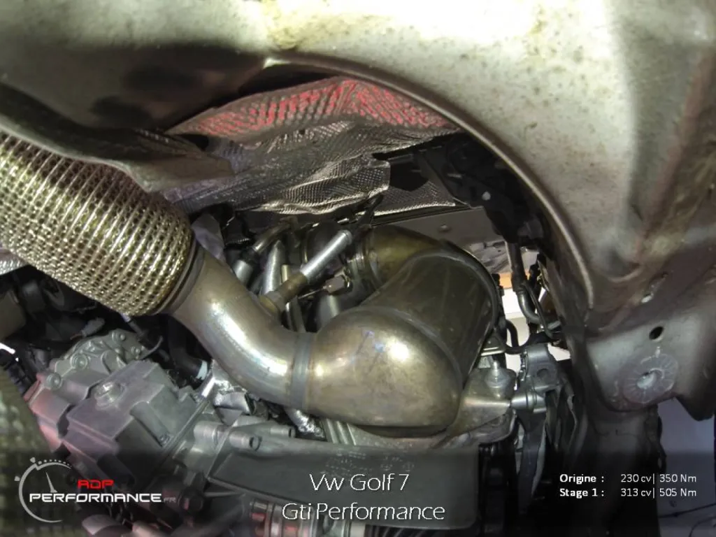 Reprogrammation moteur vw golf 7 GTI