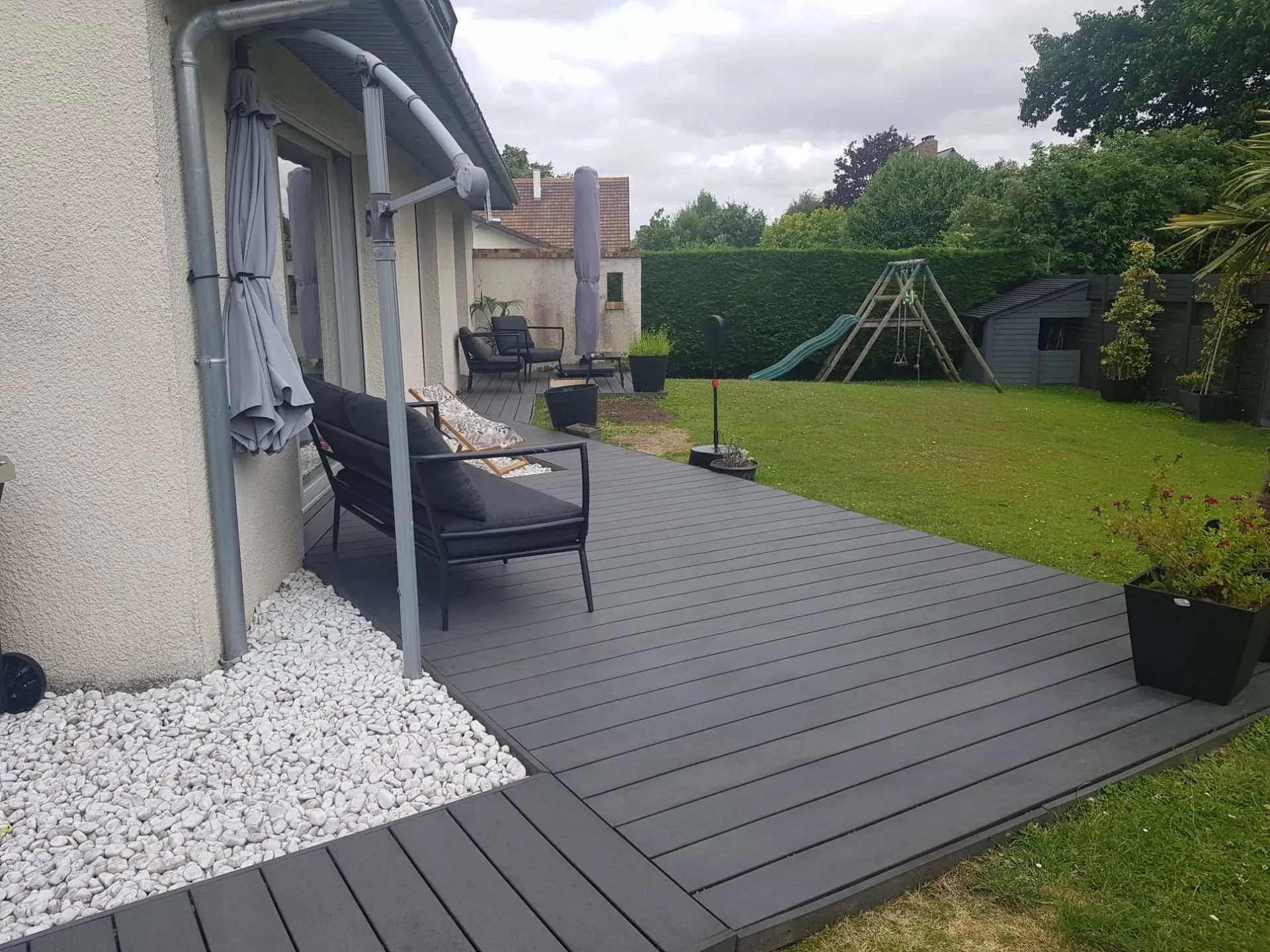 VENDU Maison contemporaine, Bourg paisible, toutes commodités, à proximité de Dieppe, et des plages de la côte d'Albatre