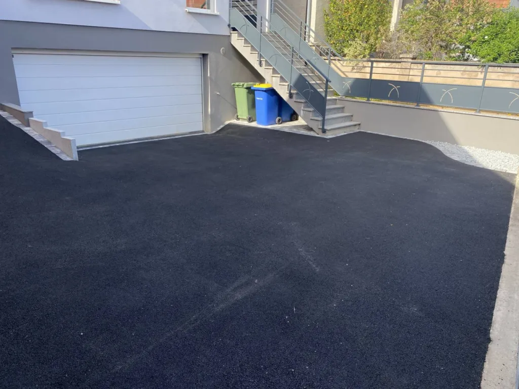 Projet d'enrobé maison à Strasbourg CLK 