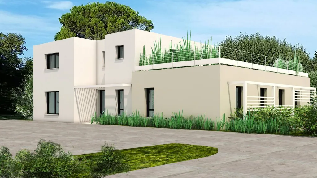 Construction de bureaux professionnels sur la commune d'Eguilles dans les Bouches du Rhône