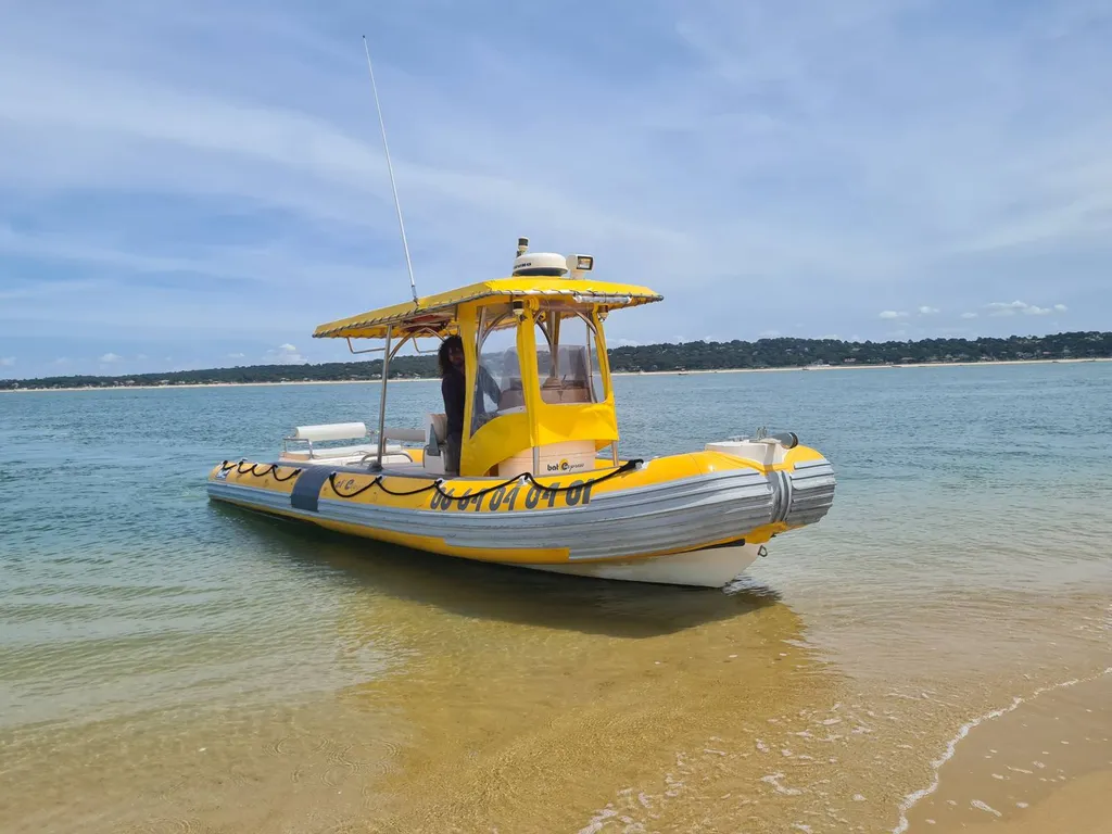 Semi-rigide BWA sur le bassin d'Arcachon 