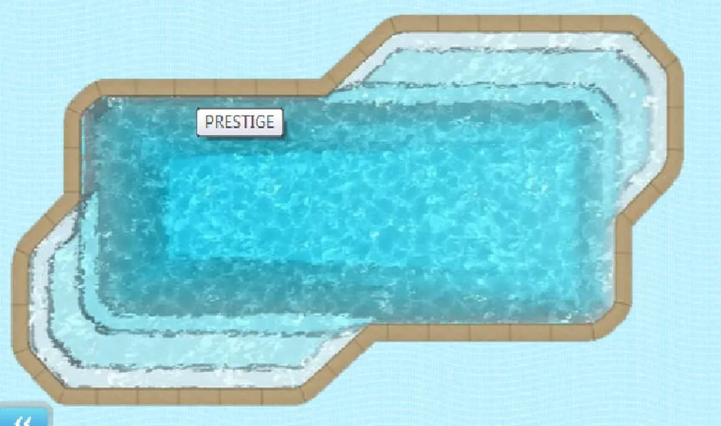 PISCINE COQUE COSMOPOLITAN PARADISE - 12M x 6M