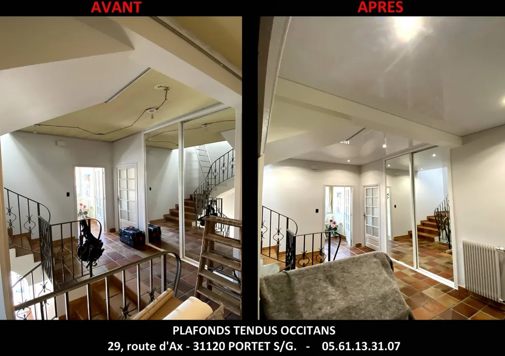 AVANT / APRES : un pallier lumineux